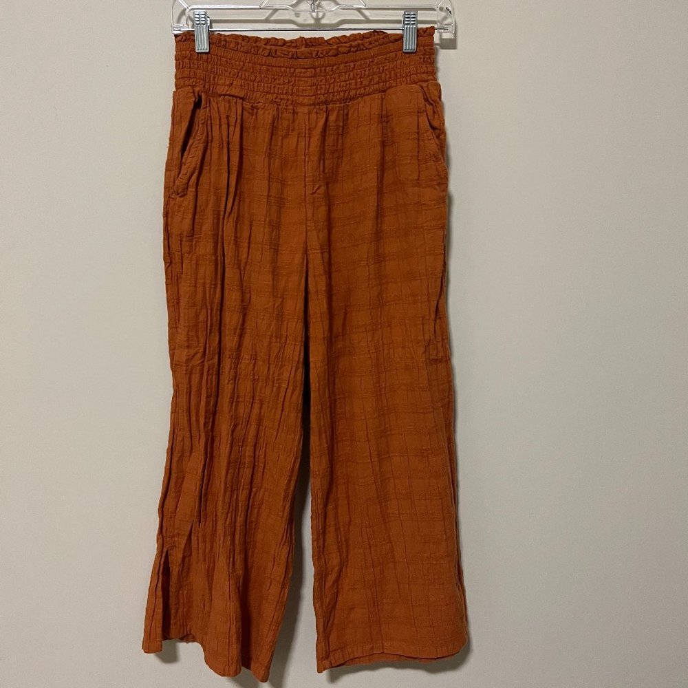 Aerie Wide Leg Flare Pants (Size Small)